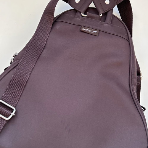 Kipling Oxygen brown backpack like new