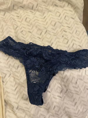 Εσώρουχο δαντελωτό καινούργιο, navy blue