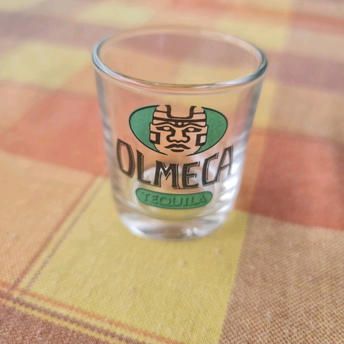Olmega Tequila collectible shot glass from 90-2000 decade like new