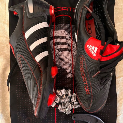 Adidas Predator 2010 new black football shoes size 41
