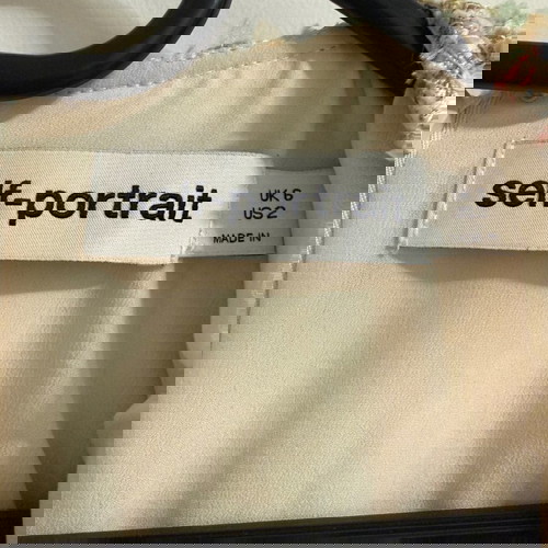 Self Portrait tweed dress like new, multicolor, XS