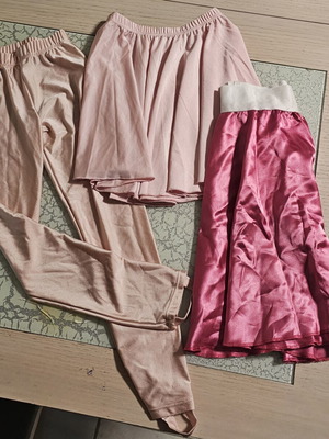 Ballet clothes for girls 10 years old like new, set with leggings and skirts
