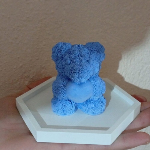 Disc and bear made to order for bombonieres