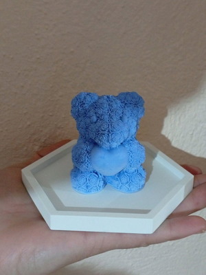 Disc and bear made to order for bombonieres