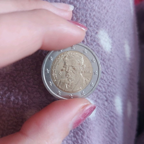 2 Euro Kostis Palamas Coin like new, collectible
