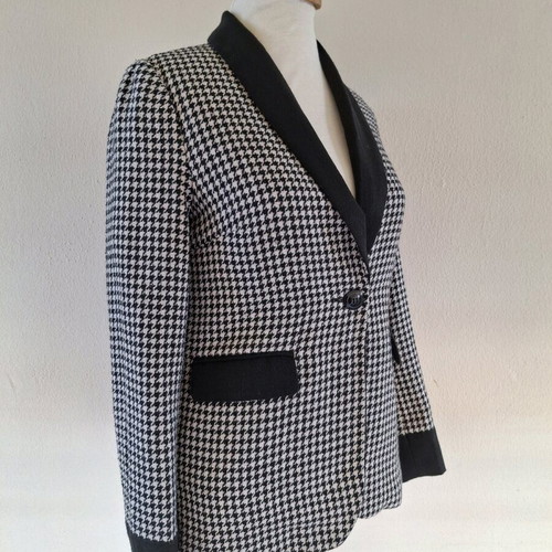 Fashion Union jacket size M like new, black and white
