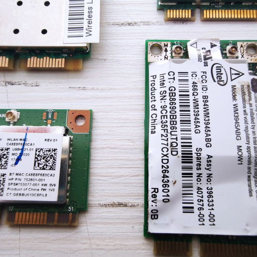 Laptop WiFi cards pack of 5 like new