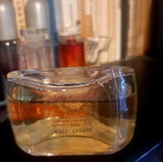 Perfume miniatures used, 5 empty and Lucia perfume gift