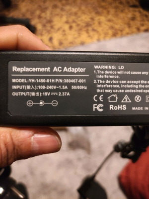 AC adapter new