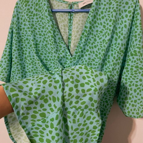 Bsb mini dress like new with inner shorts green turquoise