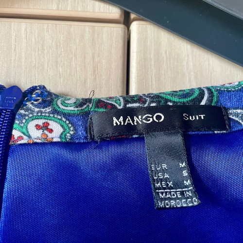 Mango dress size M like new, blue