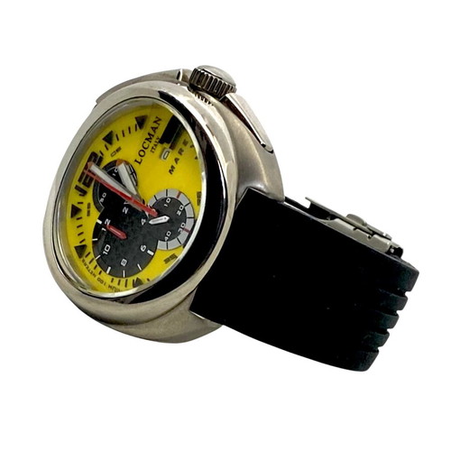 Locman titanium chronograph σαν καινούργιο, ανδρικό 45mm με ζαφείρι