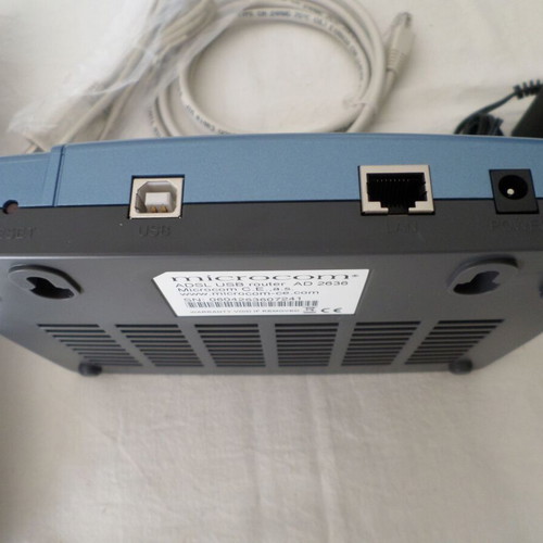 Adsl USB router Microcom AD 2636 like new