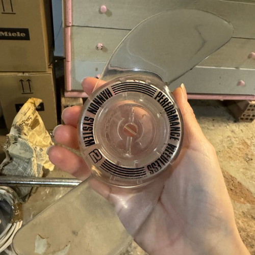 Electric motor with spare propeller like new