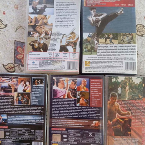 Kickboxer DVD pack 1-5 used with subtitles