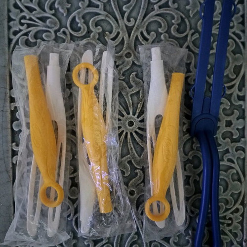 Original handles for Swiffer feathers, new, pack of 4 pieces