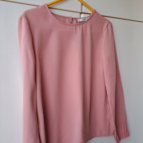 Mango blouse pink like new, size S