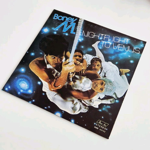 Boney M Nightflight To Venus first press vinyl record 1978 like new