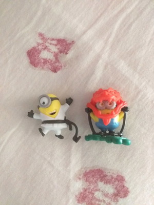 Kinder Joy Minions figures new, pack of two
