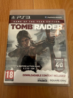 Tomb Raider PlayStation 3 употребявана, пълна в добро състояние