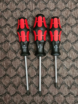 Wera 367 Torx screwdriver set new, 3 pieces