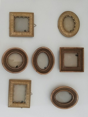 Μικρές κορνίζες μεταχειρισμένες, πακέτο 7, διαστάσεις 10x12