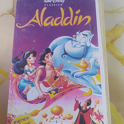Aladdin VHS tape