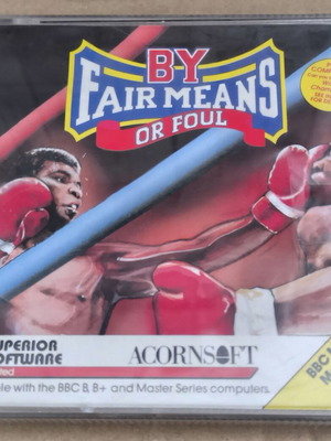 By Fair Means Or Foul BBC Micro disk game like new