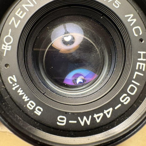 Zenit vintage analog cameras pack of 2 with Helios lenses used