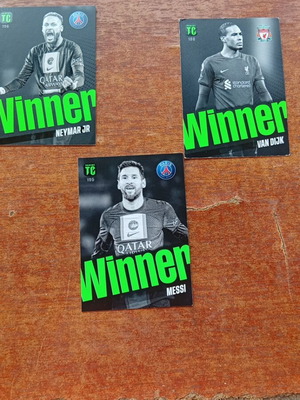 Winner top class cards set of 3, like new