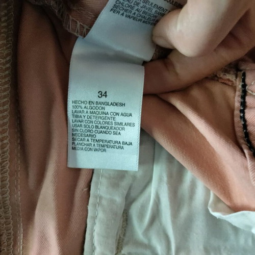 Nautica Jeans bermuda like new, men's, dust pink color, size 34