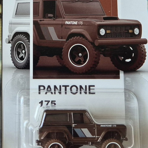 '67 Ford Bronco Hot Wheels Silver Series Pantone new