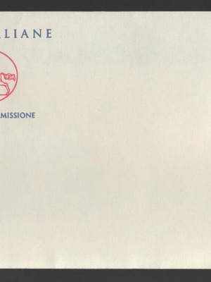 Italy Poste Italiane postal envelope new