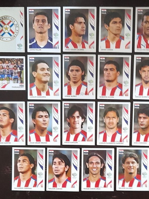 Panini World Cup 2026 Paraguay Team Sticker Set