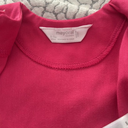 Baby jacket pink size 55cm new