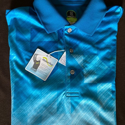 Golf PGA Tour MotionFlex PRO SERIES official sports shirt size M new