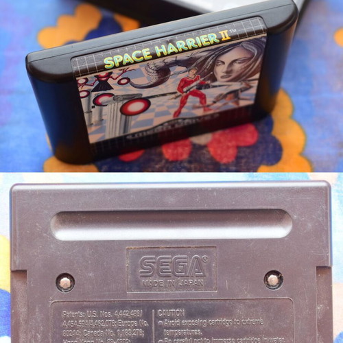 Space Harrier II Sega Mega Drive game like new