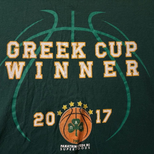 Greek Cup Final 2017 T-shirt new with team names