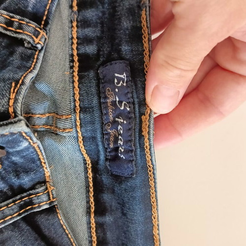 Women's blue denim jeans like new, size S