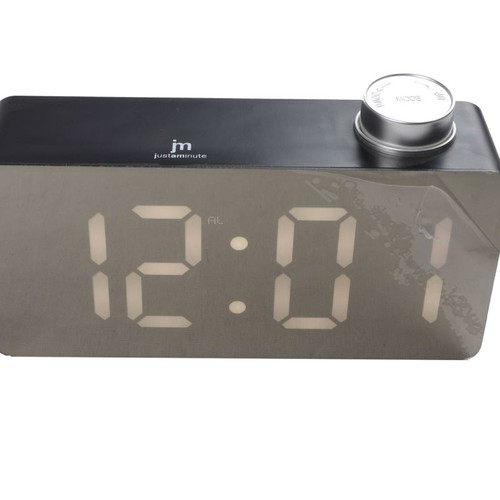 Digital table clock with alarm and temperature new