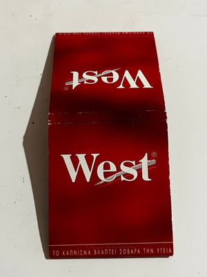 West Cigarettes Vintage Matchbox like new