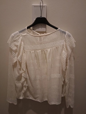 Zara beige blouse for 14 years like new