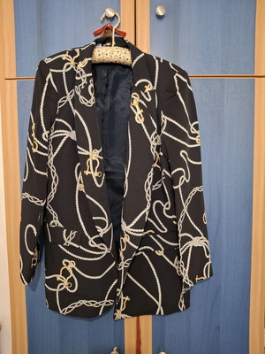 Zara blazer dark blue size large like new