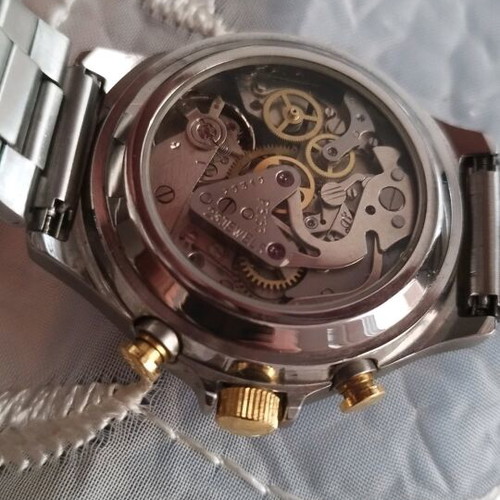 Russian wind-up chronograph watch like new