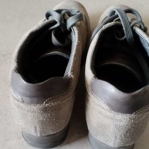 Keys women's leather suede sneakers grey size 36 like new