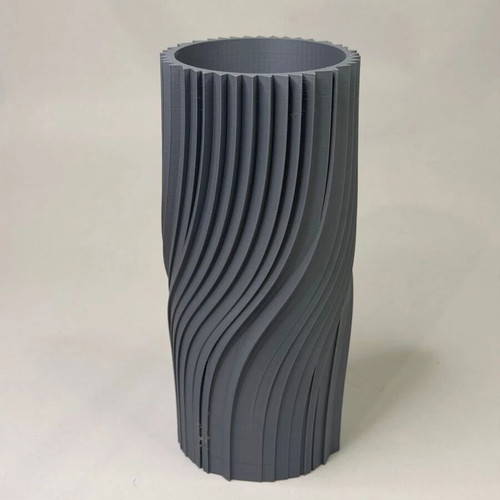 Set of 2 3D Printed Vases "Ροπή" Small & Large, made to order