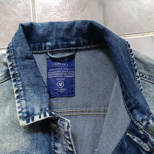 Denim jacket Adrexx new, blue, 98% cotton