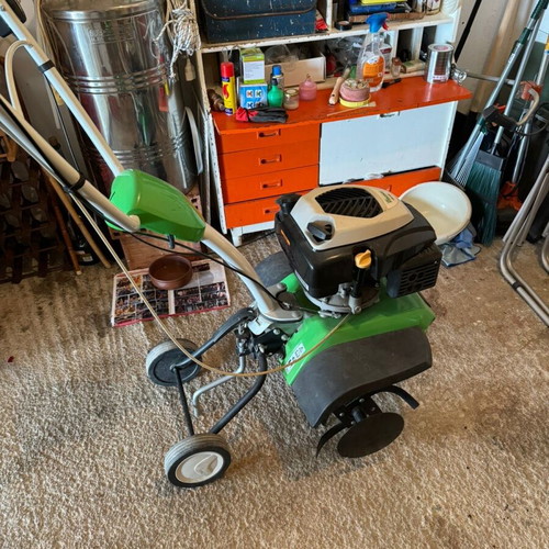 Garden tiller unused