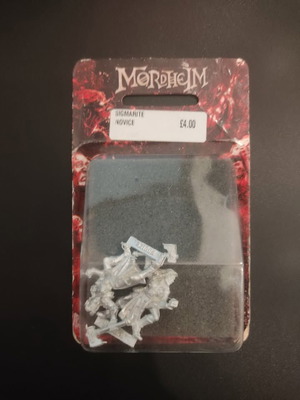 Mordheim Sigmarite Novice μεταλλικές φιγούρες καινούργιες