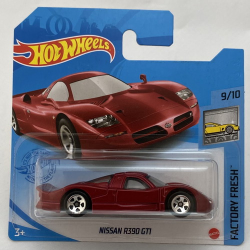 Nissan R390 GTI Hot Wheels Factory Fresh 2021, red